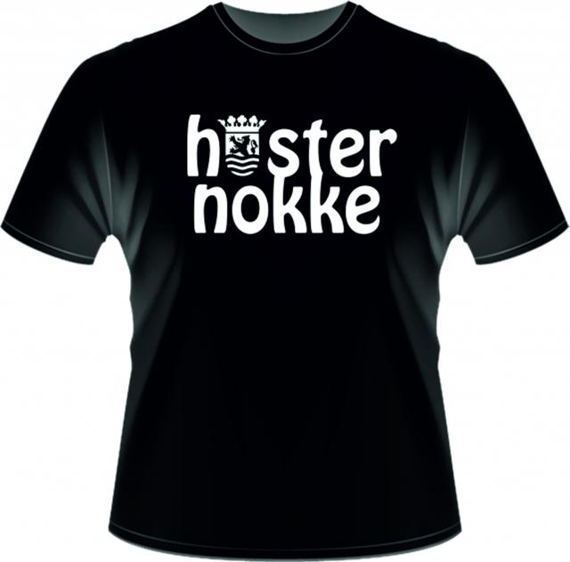 T-shirt zwart Hosternokke