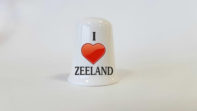 Vingerhoed budget I love Zeeland  in luxe doos