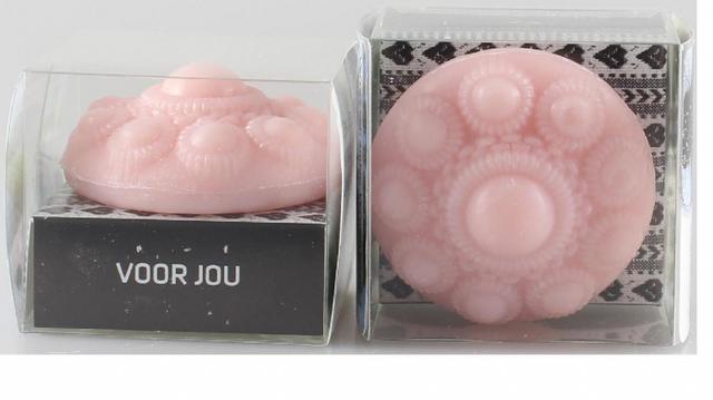 Zeeuwse Knoop gastenzeepje Babyrose