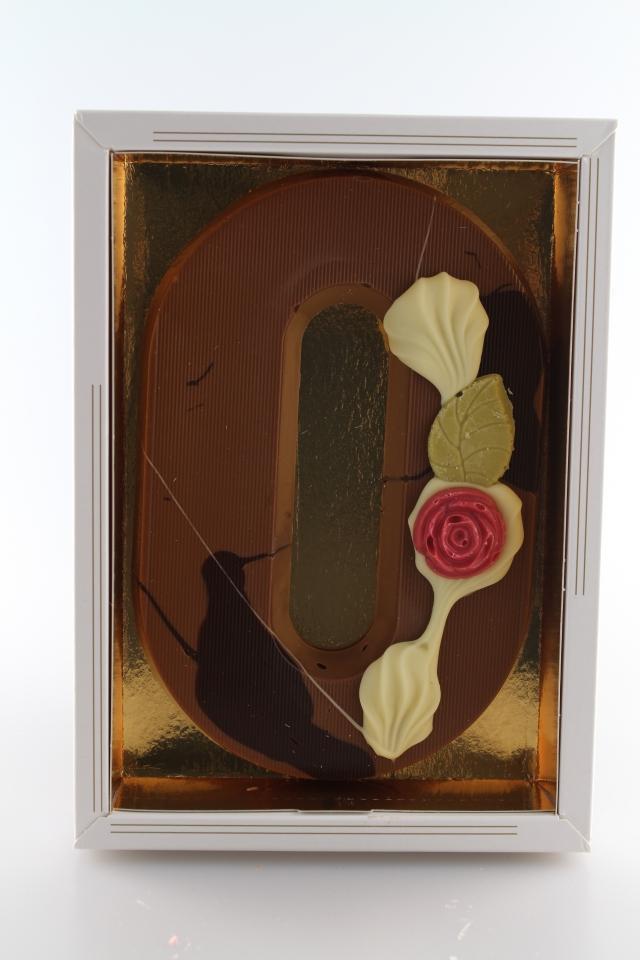 chocoladeletter melk o