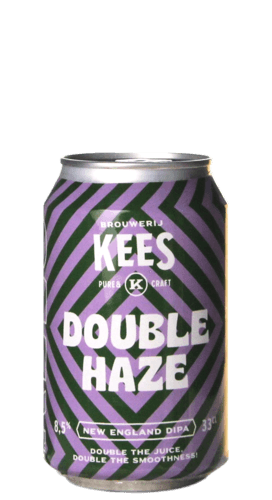 Kees Double Haze DIPA  (paars/groen) 8,9% vol. alc.