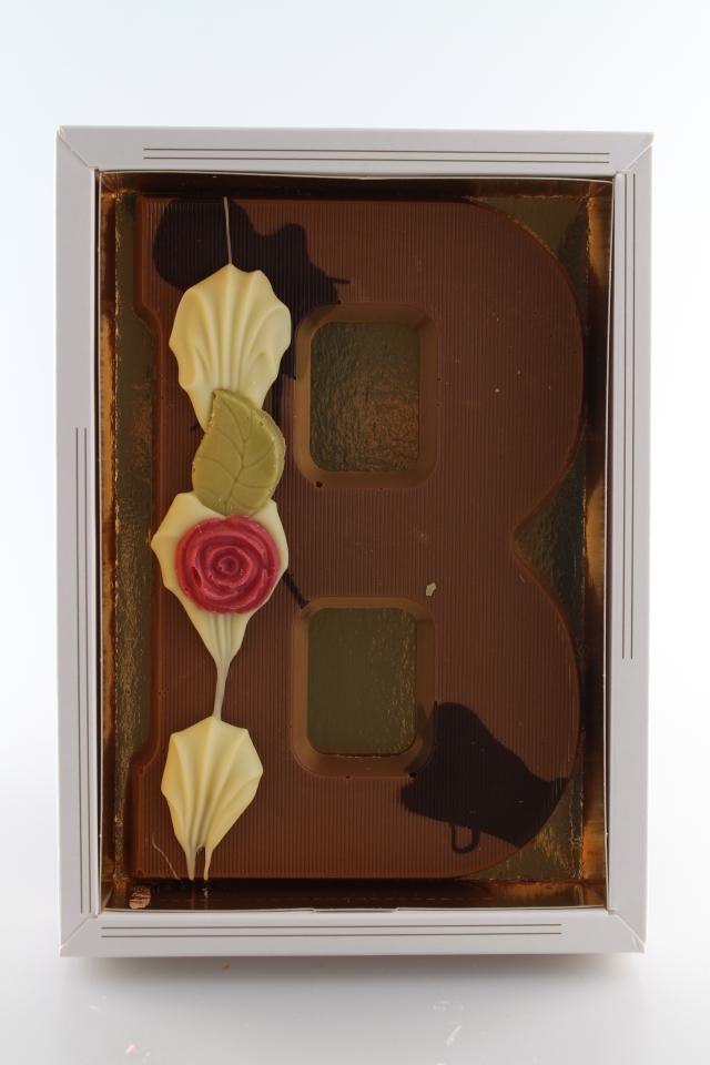 chocoladeletter melk b