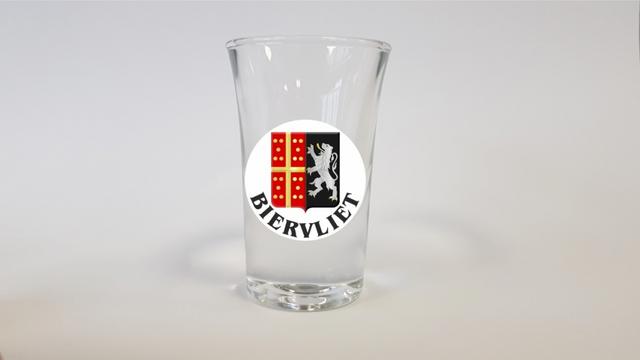 Borrel glaasjes wapen Biervliet