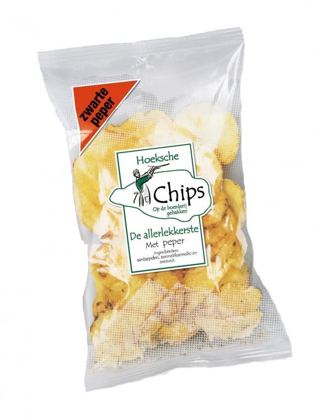Hoeksche Chips Zwarte Peper 
