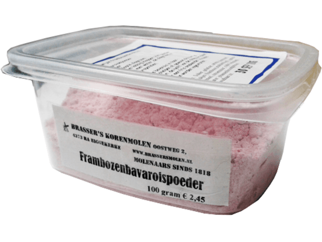 Frambozenbavarois