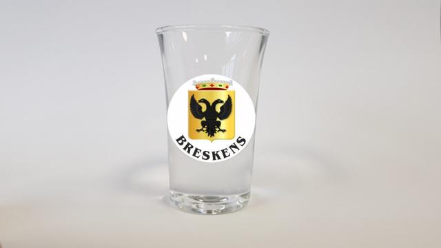 Borrel glaasjes wapen  Breskens