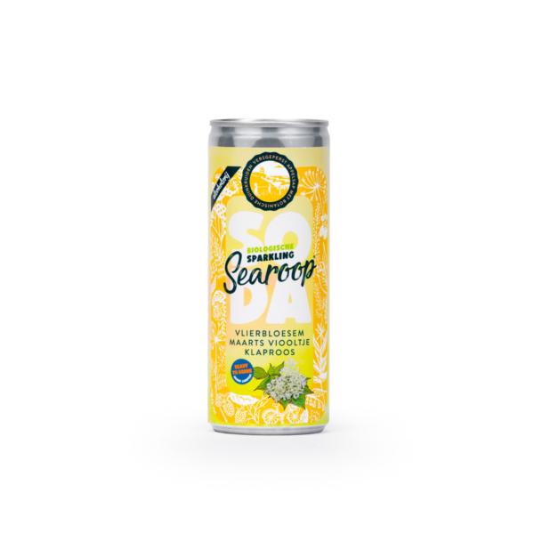 Searoop SODA BLIK Vlierbloesem Biologisch