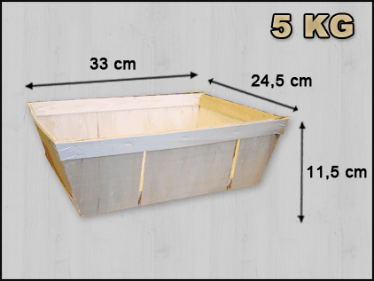 Oestermand rechthoek 5 kilo