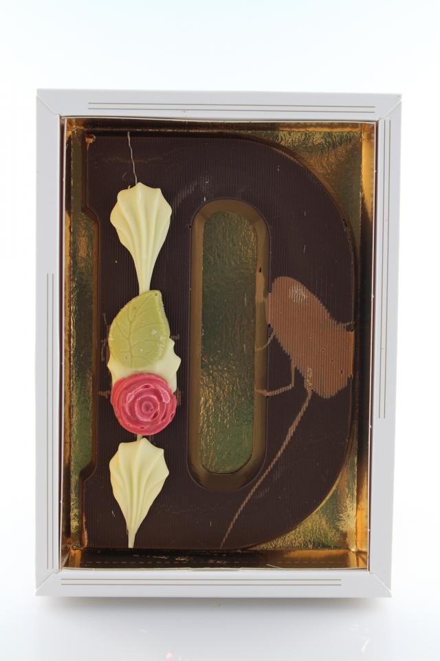 chocoladeletter puur d