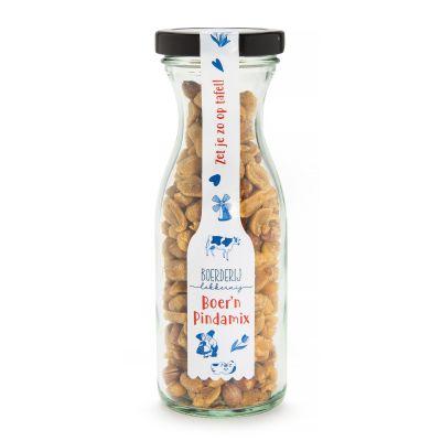 JanBax boerderij lekkernij karaf boer'n pindamix*NIEUW