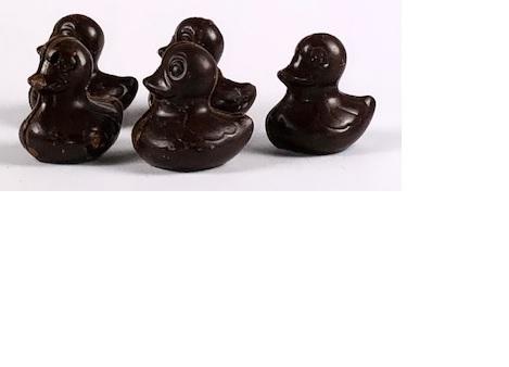 Zeeuwse chocolade badeendjes puur