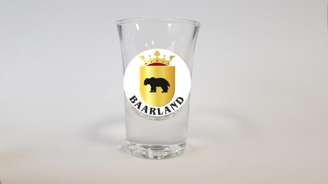 Borrel glaasjes wapen Baarland