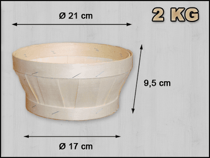 Oestermand Rond 2 kilo