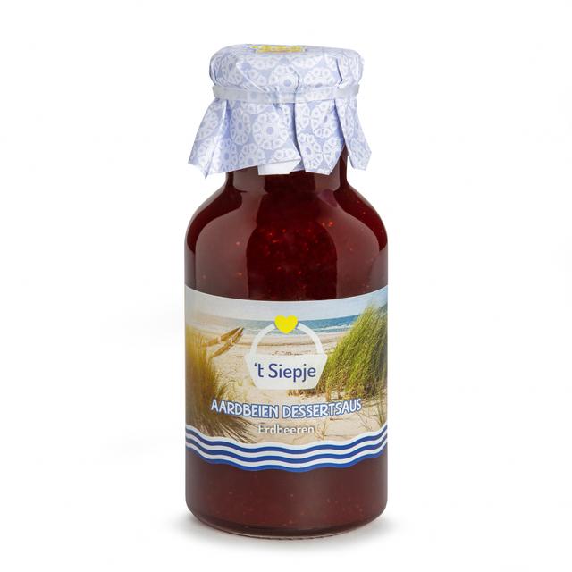 Aardbeien dessertsaus Siepje