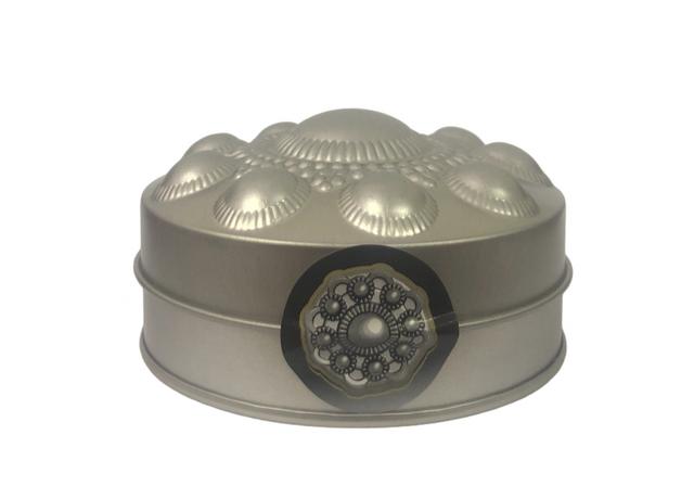 Bewaarblik Zeeuwse Knopendrop LAAG BLIK(zilver)