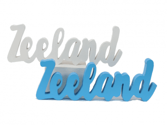 Woord ZEELAND hout