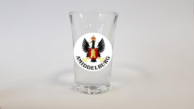 Borrel glaasjes wapen Middelburg