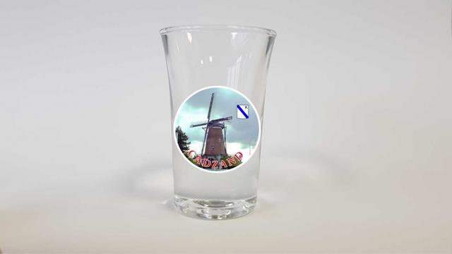 Borrel glaasjes  foto Cadzand