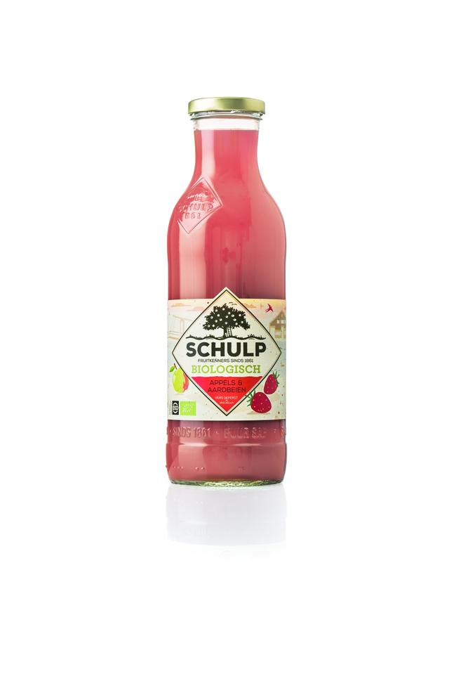 Biologisch Appel & Aardbei Schulp