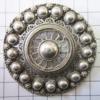 supergrote Zeeuwse knop broche 7 cm