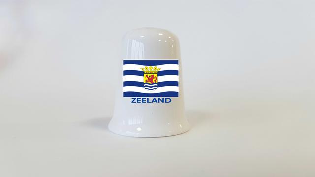 Vingerhoed budget Zeeuwse vlag  in luxe doos