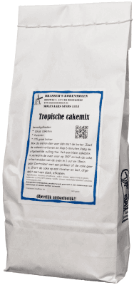 Tropische vruchtencakemix