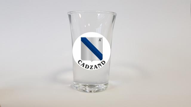 Borrel glaasjes wapen Cadzand