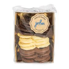 JanBax bakje chocolade krakelingen hand gespoten