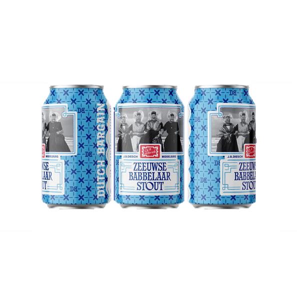 Zeeuwse Babbelaar Stout 6.5% vol. alc.