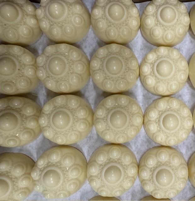 Zeeuwse knoop chocolaatjes wit (los)
