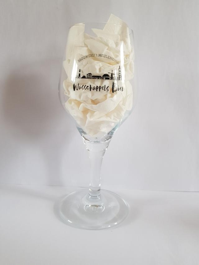 Wasschappels  Bierglas