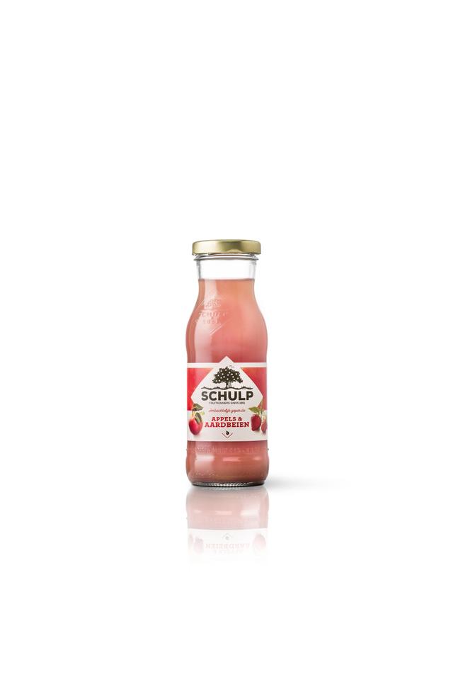 Appel & Aardbei sap, Schulp