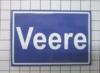 koelkastmagneet plaatsnaambord Veere