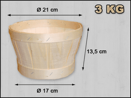Oestermand Rond 3 kilo