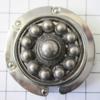 verzilverde Zeeuwse knop tassenhanger