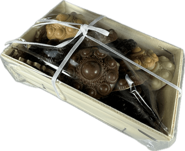 oestermandje chocolade zeeuwse knop