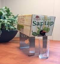 Sap Tap Standaard RVS Schulp 