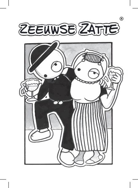 Zeeuwse Zatte  Ansichtkaart  no. 1