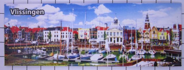 koelkastmagneet jachthaven Vlissingen kleur