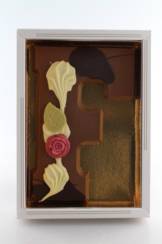 chocoladeletter melk f