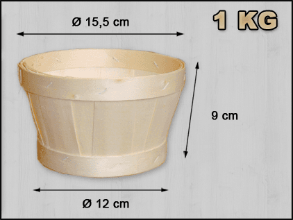 Oestermand Rond 1 kilo