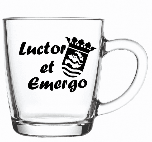 Theeglas Luctor Et Emergo