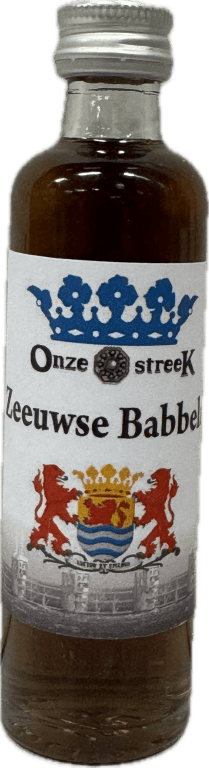 Flesje MINIATUUR met uw eigen ETIKET PAPIER 14,9%