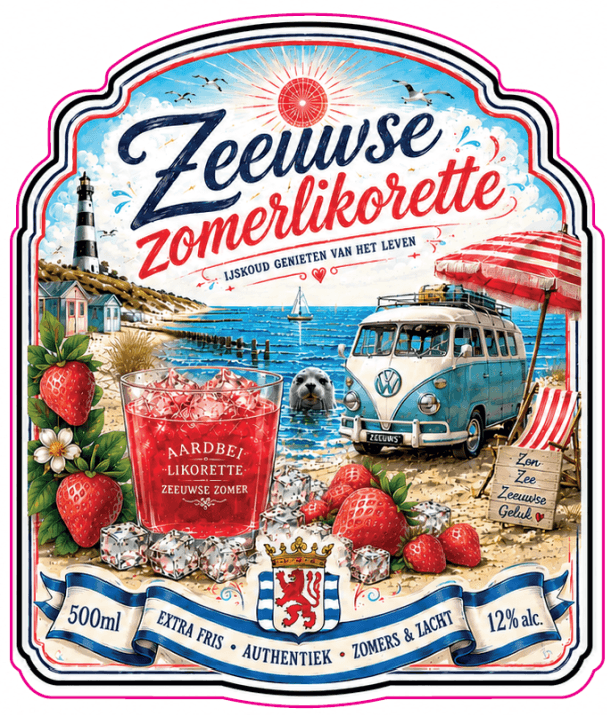 A3 Poster Zeeuwse Zomerlikorette