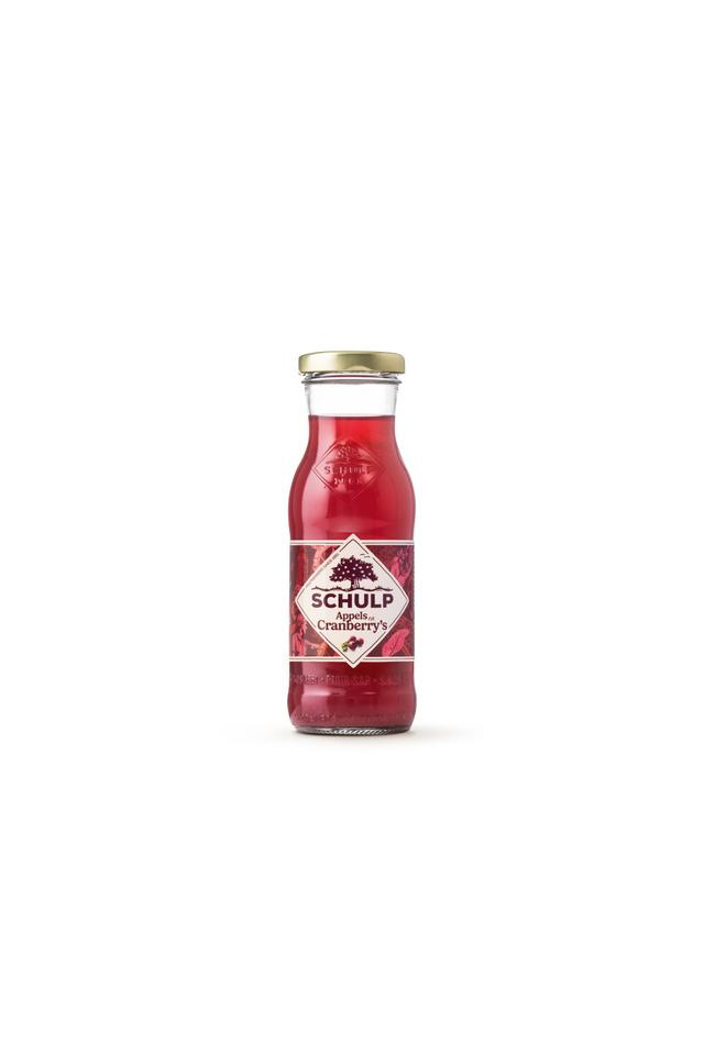 Appel & Cranberry sap, Schulp