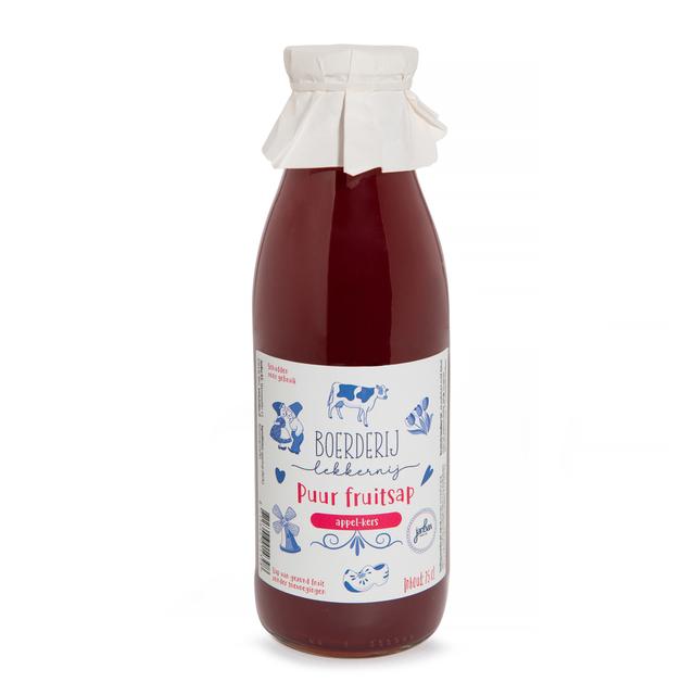 JanBax boerderij lekkernij puur fruitsap appel kers