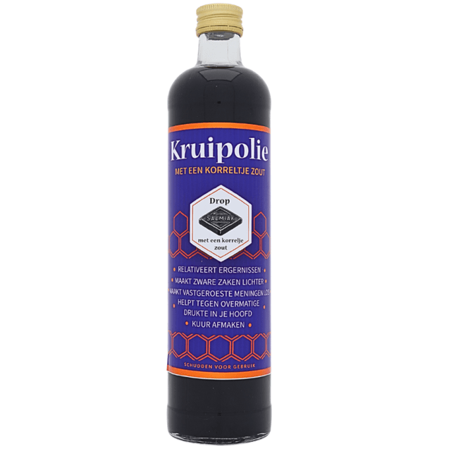 Kruipolie Drop met een korreltje Zout likeur 14,9%