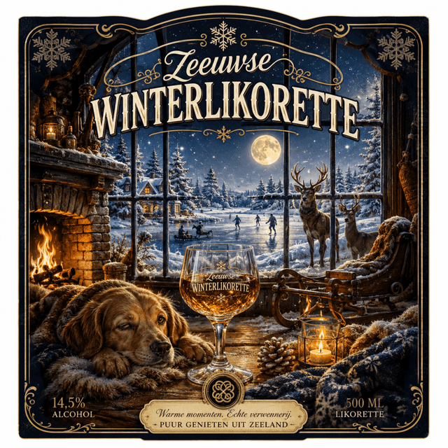A3 Poster Zeeuwse Winterlikorette