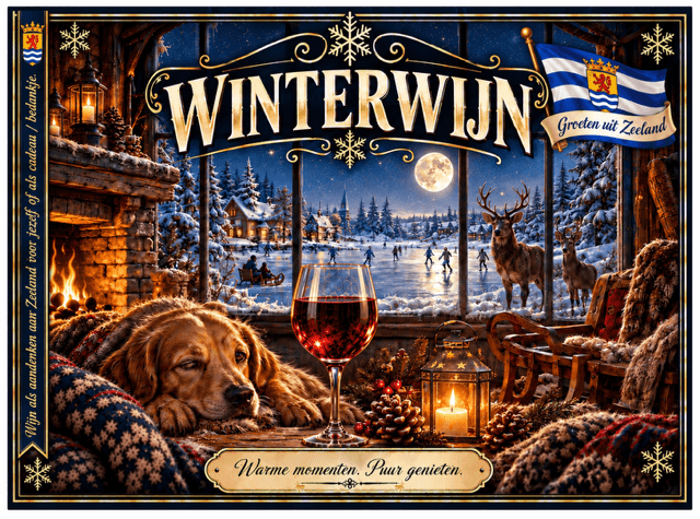 Rode wijn Winter (KLEIN KLEUR) 14%vol.